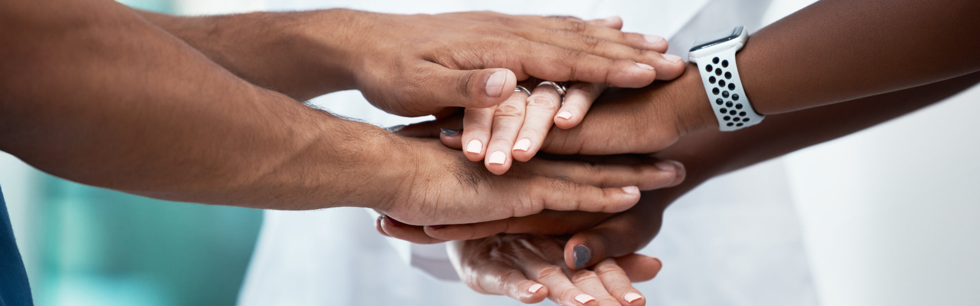 medical doctor and healthcare workers together for teamwork